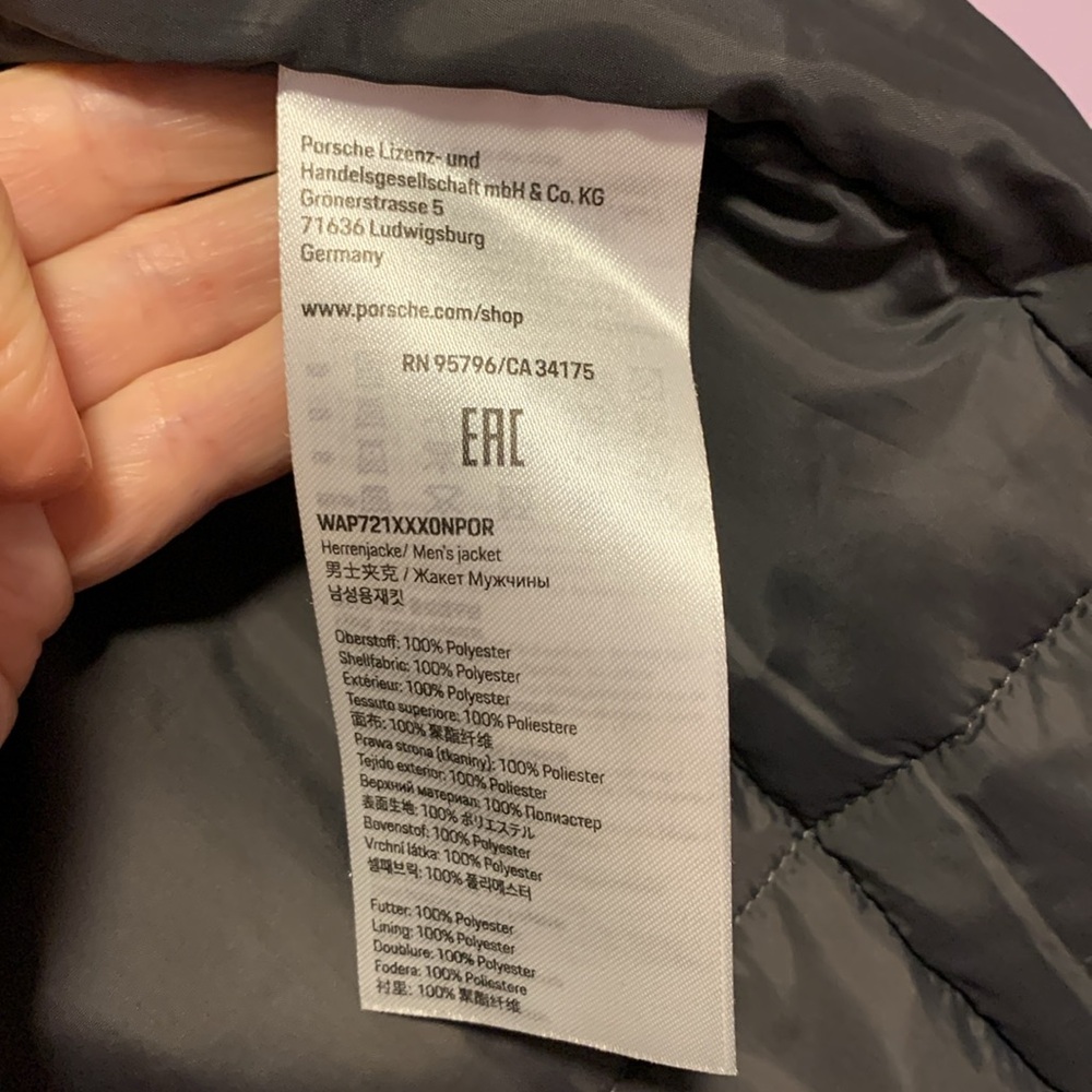 Porsche Men’s Jacket - Picture 14 of 15